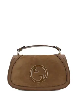 Gucci: Коричневая сумка через плечо  Interlocking G