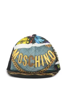 Moschino: Кепка с принтом 