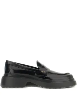 Tod's: Чёрные лоферы 