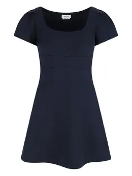 Alexander McQueen: Платье с коротким рукавом 