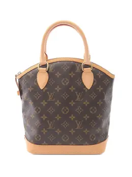 Louis Vuitton Pre-Owned: Коричневая сумка-шоппер 