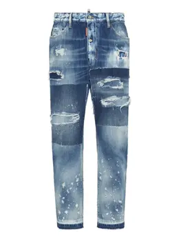 DSQUARED2: Рваные джинсы 