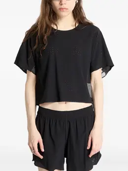 Y-3: Чёрная футболка 