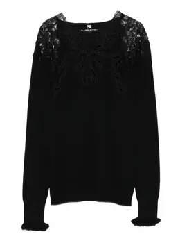 Ermanno Scervino: Кружевная футболка 