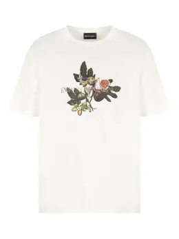 Emporio Armani: Футболка с принтом 