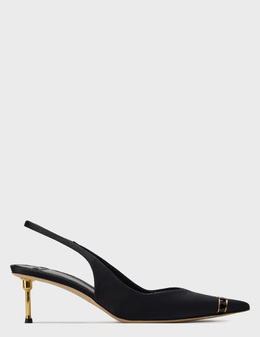 ELISABETTA FRANCHI: Чёрные босоножки 