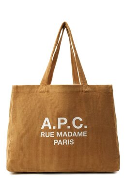 A.P.C.: Сумка  Diane с надписями