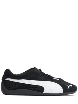 PUMA: Чёрные кроссовки  Speedcat