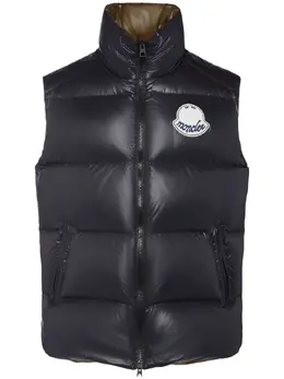 MONCLER: Чёрный жилет 