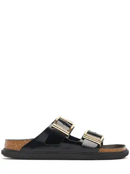 BIRKENSTOCK: Чорні сандалі  Arizona