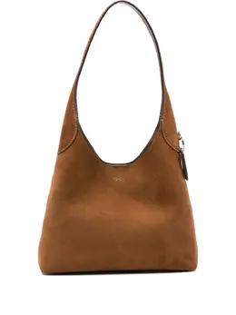Coach: Коричневая сумка 