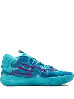 PUMA: Голубые кроссовки 