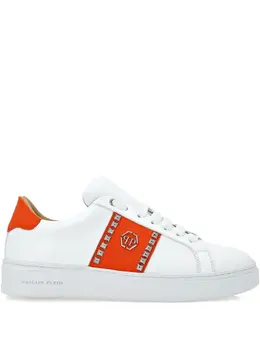 Philipp Plein: Белые кроссовки 