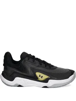 Under Armour: Чёрные кроссовки 
