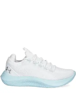 Under Armour: Белые кроссовки 