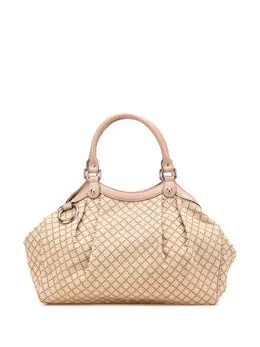 Gucci Pre-Owned: Коричневая сумка-шоппер 