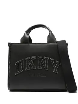 DKNY: Чёрная сумка-шоппер 
