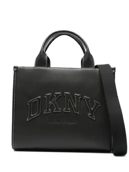 DKNY: Чёрная сумка-шоппер 