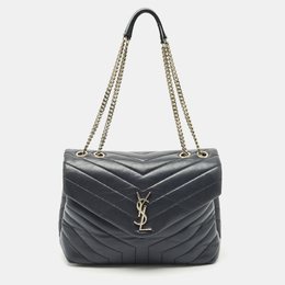 Saint Laurent Paris: Тёмная сумка  Loulou
