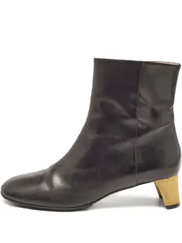 Gucci Pre-Owned: Чёрные ботинки 