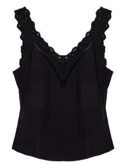 ISABEL MARANT: Кружевное топ 
