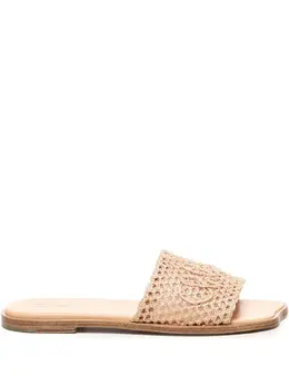 Chloé: Светлые сандалии 