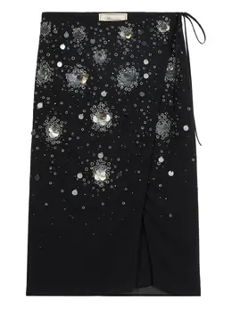 Blumarine: Юбка с блёстками 