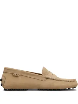 Tod's: Бежевые лоферы 