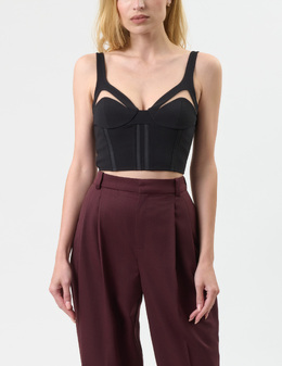 ELISABETTA FRANCHI: Чорні топи 