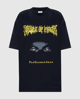 Vetements: Чёрная футболка 