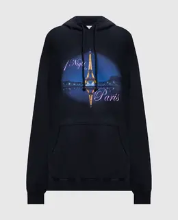 Vetements: Чёрная толстовка 