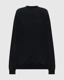 Vetements: Чёрный свитшот 
