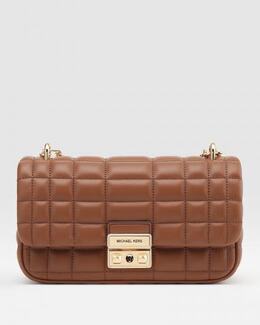 Michael Kors: Бежевая сумка 