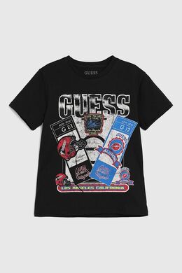 Guess: Хлопковая футболка 