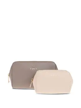 Furla: Кожаный топ 