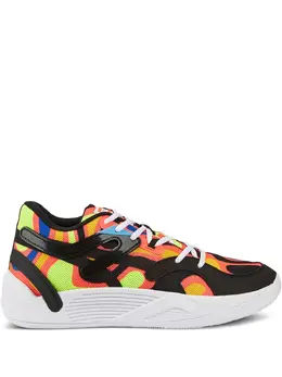 PUMA: Красные кроссовки 