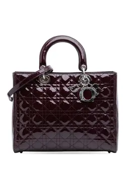 Christian Dior Pre-Owned: Фиолетовая сумка 