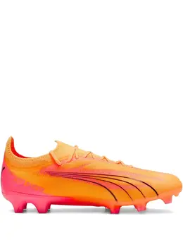 PUMA: Оранжевые кроссовки  Ultra