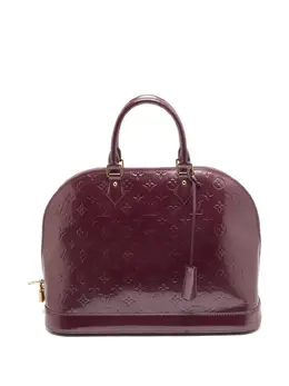 Louis Vuitton Pre-Owned: Фиолетовая сумка-шоппер 