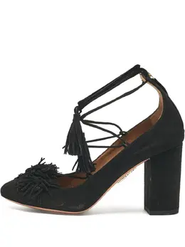Aquazzura: Чёрные туфли 