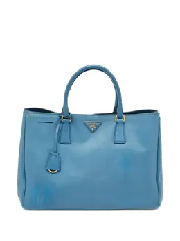 Prada Pre-Owned: Голубая сумка-шоппер 