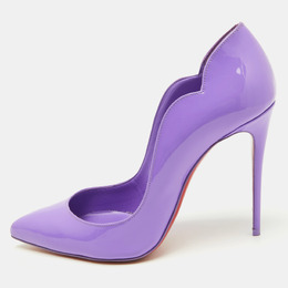 Christian Louboutin: Фиолетовые туфли 