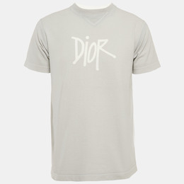 Dior Homme: Футболка с принтом 