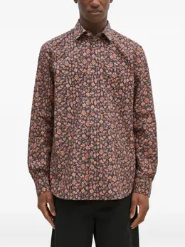 Paul Smith: Рубашка с растительным принтом 