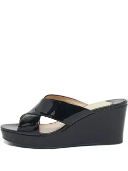 Prada Pre-Owned: Чёрные сандалии 