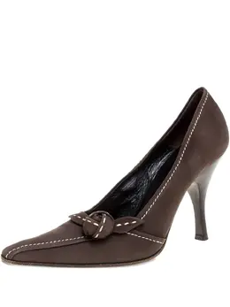 Prada Pre-Owned: Коричневые туфли 