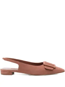 Manolo Blahnik: Коричневые туфли 