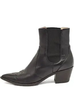Gianvito Rossi: Чёрные ботинки 