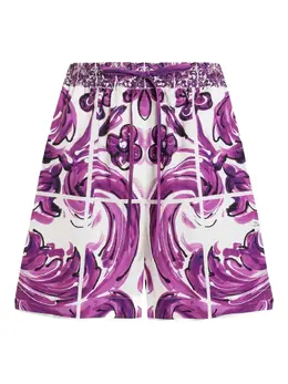 Dolce & Gabbana: Шорты с принтом 