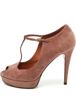 Gucci Pre-Owned: Розовые туфли 
